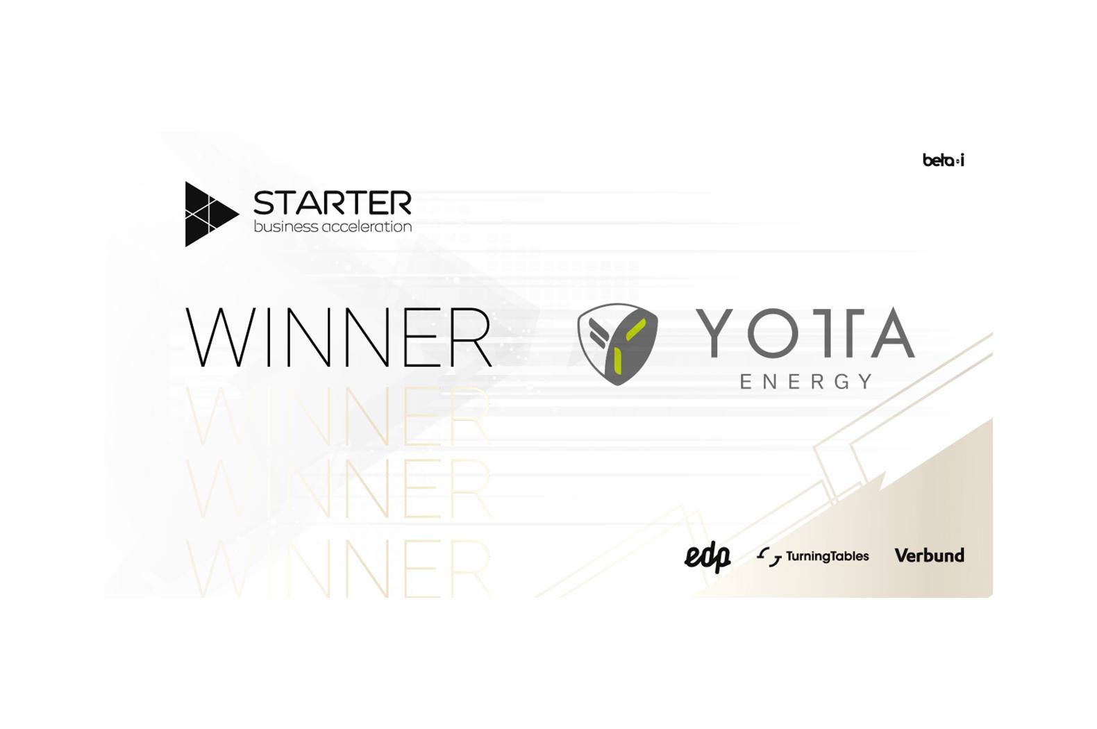 Yotta Energy Wins Starter Business Acceleration 2020 Edition